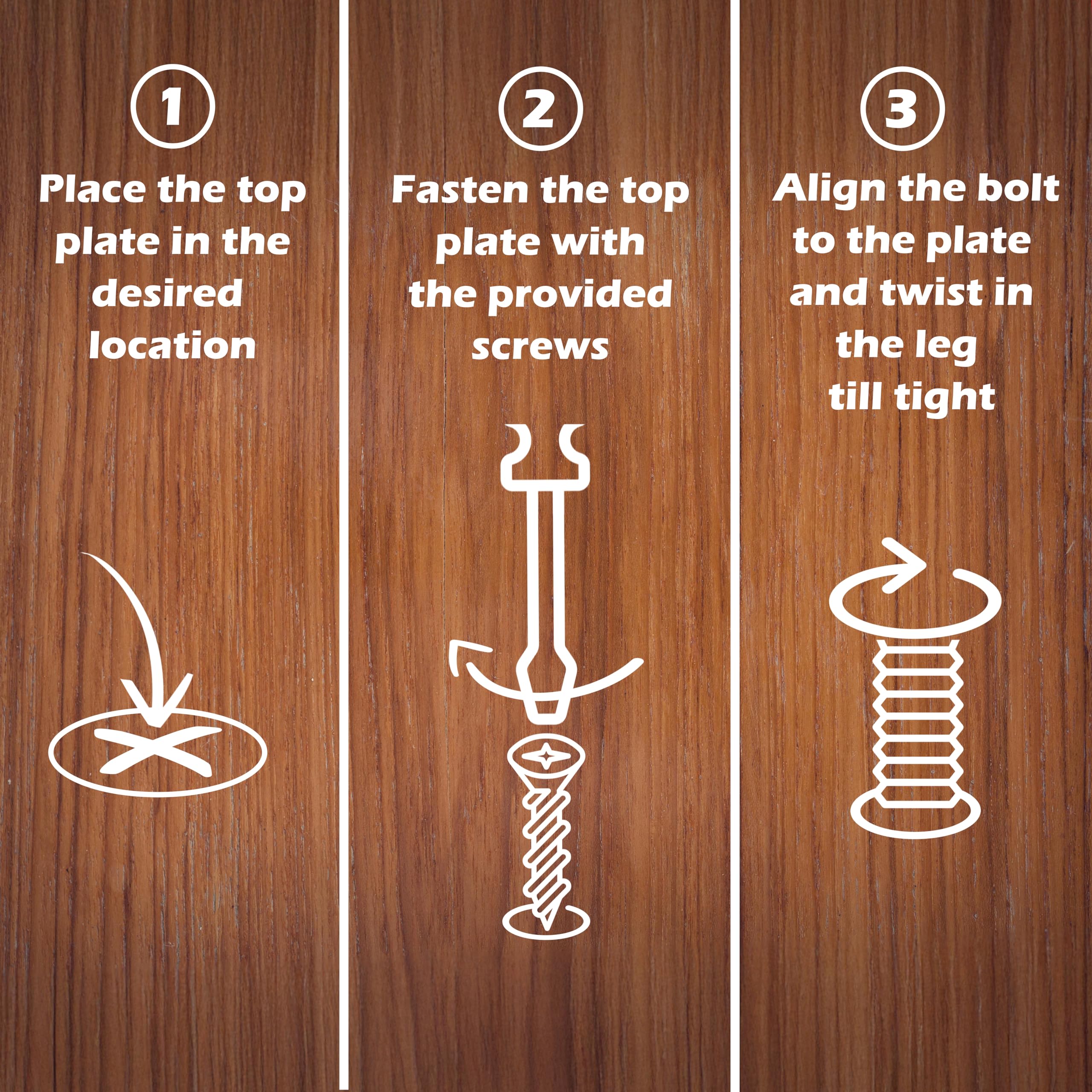 Waddell Traditional Pine Table Leg (4 Count, 9" H) | Quick Mount Decorative Wood Legs with 5/16" Hanger Bolt | Replacement Unfinished Furniture Legs for Crafts, Renovating, Upcycling DIY Home Decor - Image 6
